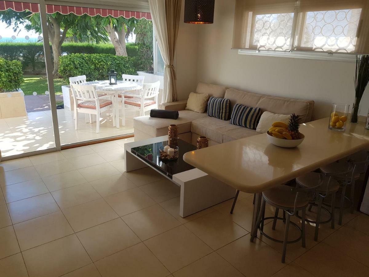 First Line Seaside Apartment San Agustin  Exterior photo